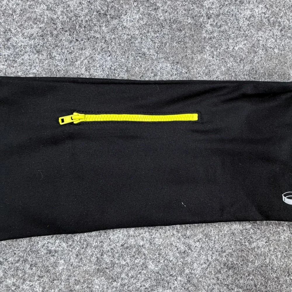 The Tube Running Belt Unisex M/L Black Neon Waist Band Fanny Pack Gym Pouch